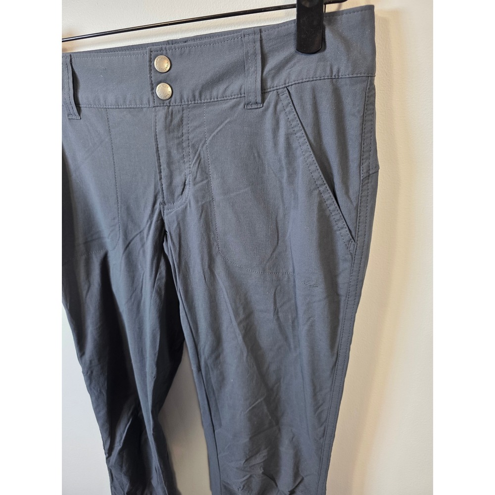 Columbia Saturday Trail II Women's Size 4 Gray Roll-Up Pants Omni-shield Hiking - Picture 2 of 9